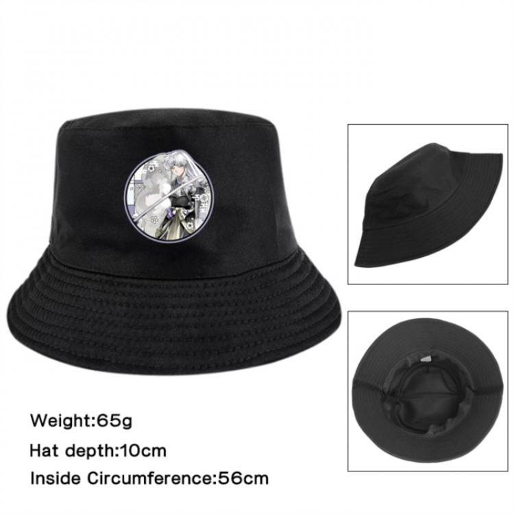 Inuyasha Anime Printed Outdoor Fisherman's Hat Sunshade Hat 56cm