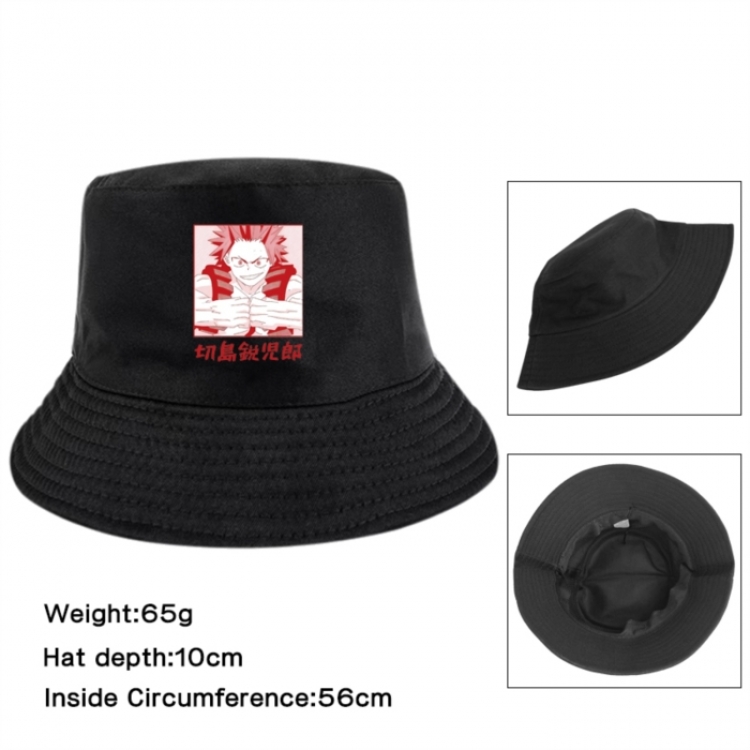 My Hero Academia Anime Printed Outdoor Fisherman's Hat Sunshade Hat 56cm