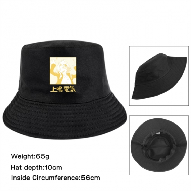 My Hero Academia Anime Printed Outdoor Fisherman's Hat Sunshade Hat 56cm