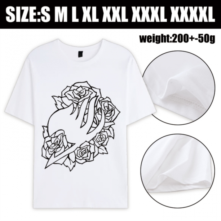 Fairy tail Anime printed pure cotton short sleeved T-shirt from S to 4XL