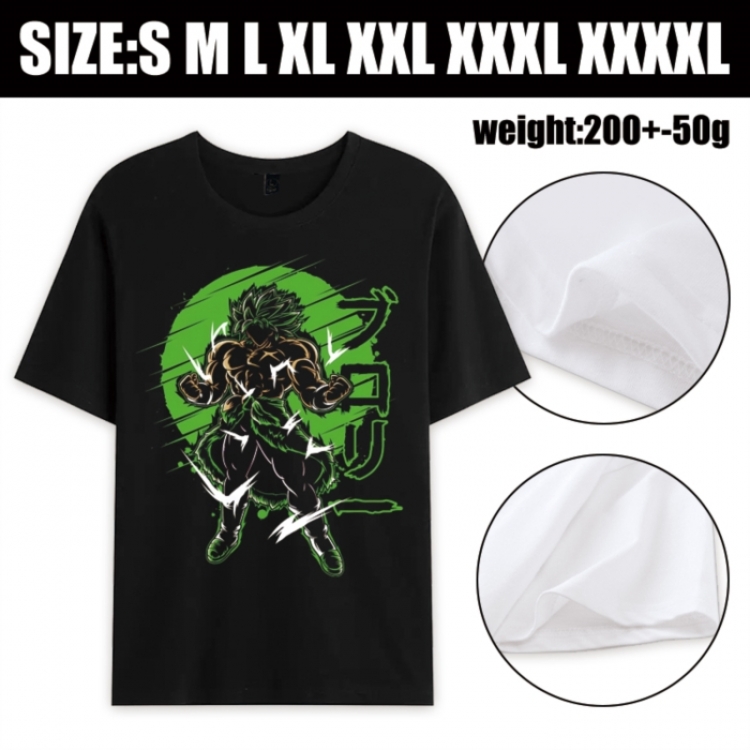 DRAGON BALL Anime printed pure cotton short sleeved T-shirt from S to 4XL
