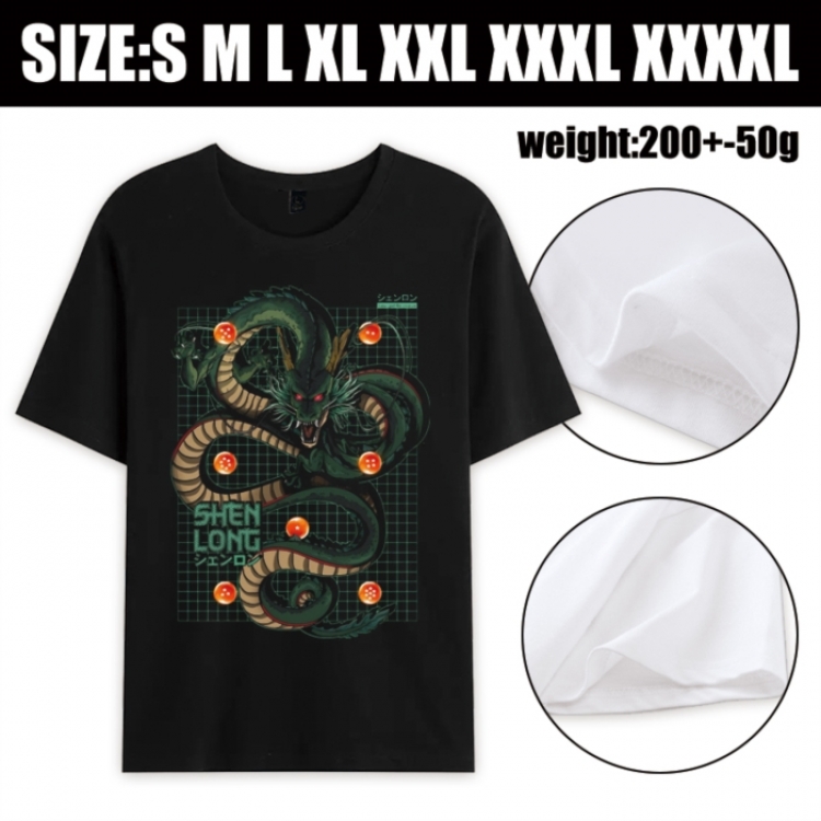 DRAGON BALL Anime printed pure cotton short sleeved T-shirt from S to 4XL