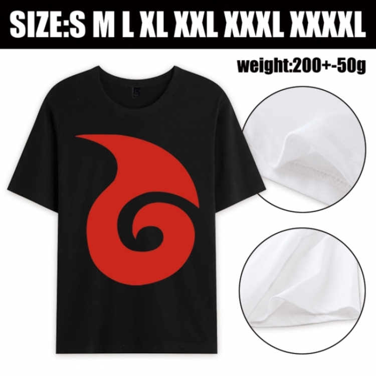 Nezha Anime printed pure cotton short sleeved T-shirt from S to 4XL