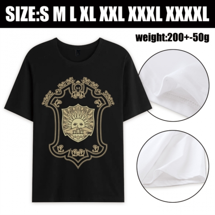Black Clover Anime printed pure cotton short sleeved T-shirt from S to 4XL