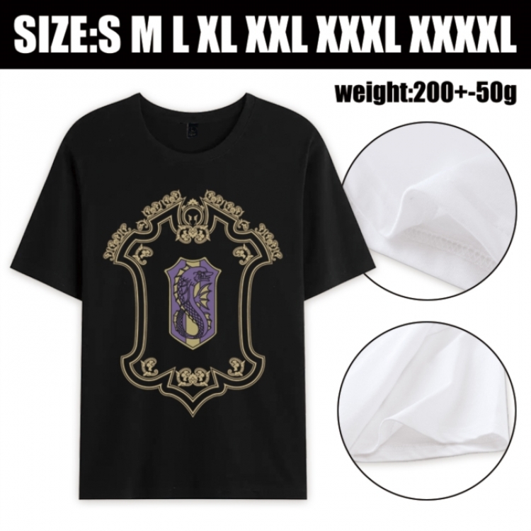 Black Clover Anime printed pure cotton short sleeved T-shirt from S to 4XL