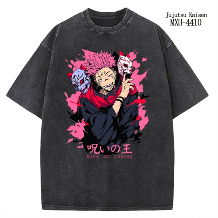 Jujutsu Kaisen  Anime peripheral pure cotton washed and worn T-shirt from S to 2XL