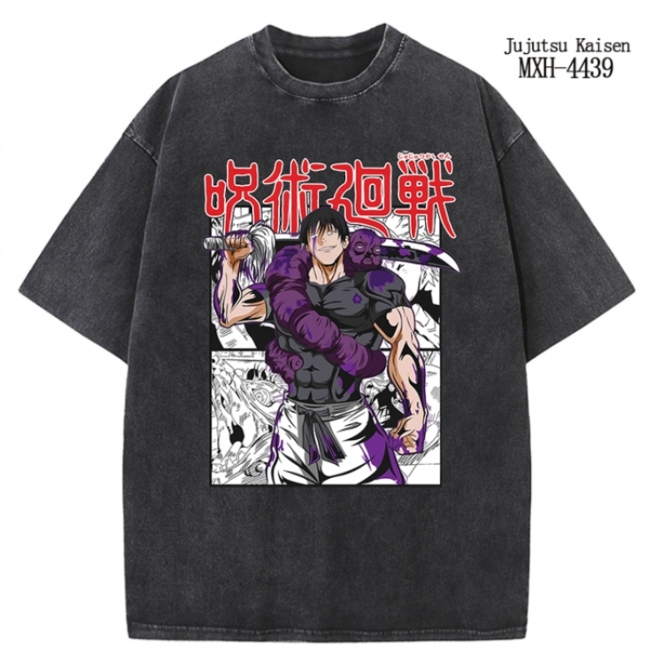 Jujutsu Kaisen  Anime peripheral pure cotton washed and worn T-shirt from S to 2XL