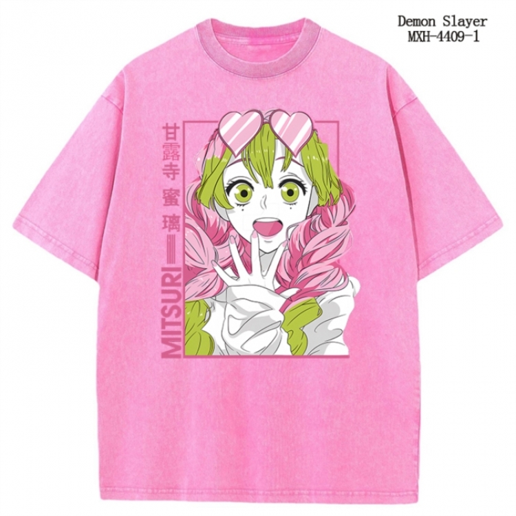 Jujutsu Kaisen  Anime peripheral pure cotton washed and worn T-shirt from S to 2XL