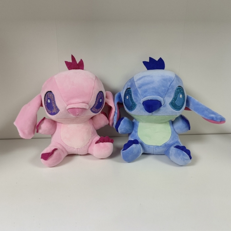 Lilo Anime peripheral elastic cotton plush toy doll 20CM a set of 2