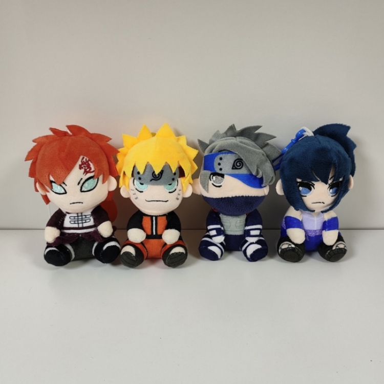 Naruto Anime peripheral plush toy pendant 10CM price for 4 pcs