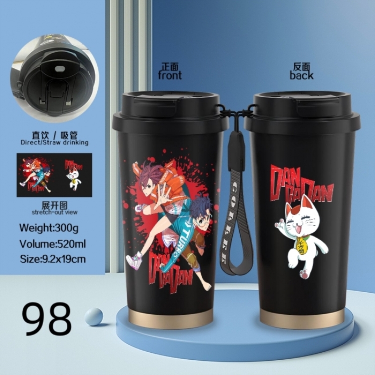 DANDADAN Anime peripheral stainless steel coffee cup 520ML