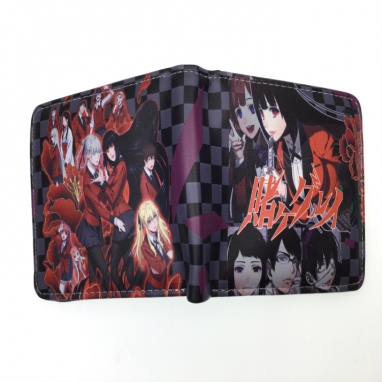 Kakegurui Anime two fold  Short wallet 11X9.5CM 60G 