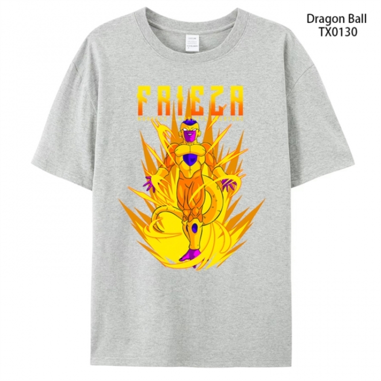 DRAGON BALL Anime peripheral printed pure cotton T-shirt from S to 4XL