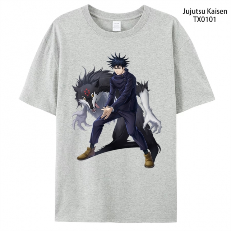 Jujutsu Kaisen Anime peripheral printed pure cotton T-shirt from S to 4XL
