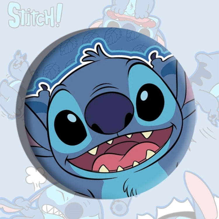 Lilo & Stitch Anime tinplate brooch badge price for 5 pcs