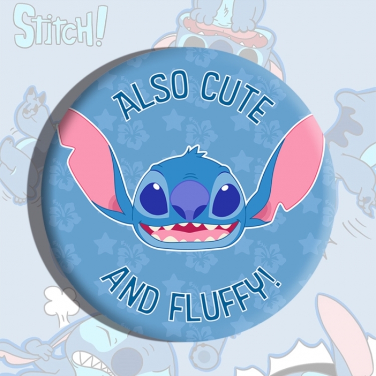 Lilo & Stitch Anime tinplate brooch badge price for 5 pcs