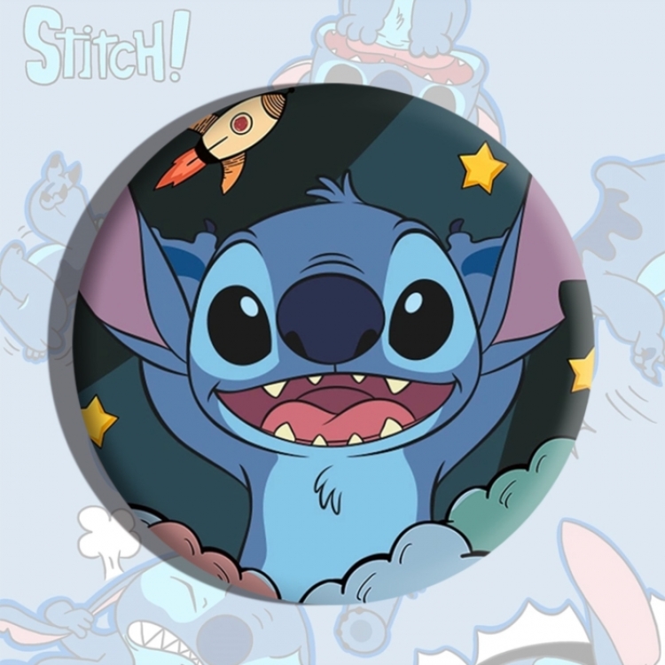 Lilo & Stitch Anime tinplate brooch badge price for 5 pcs