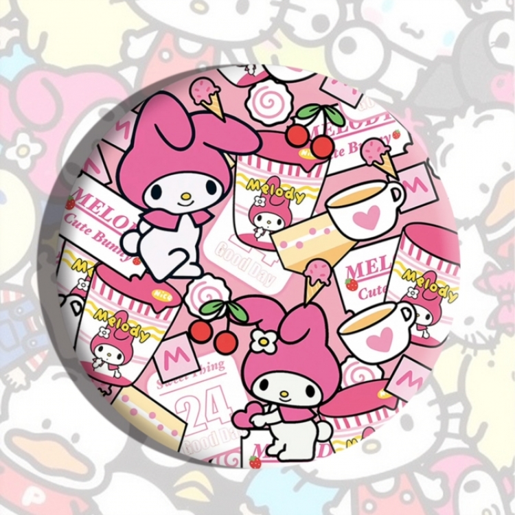 sanrio Anime tinplate brooch badge price for 5 pcs
