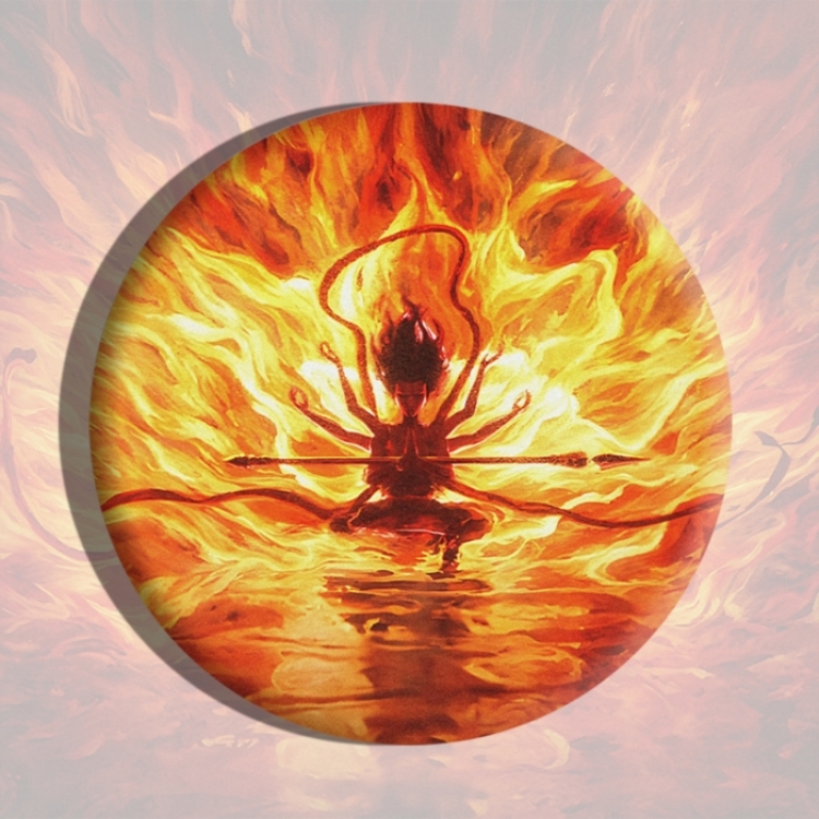 Nezha Anime tinplate brooch badge price for 5 pcs