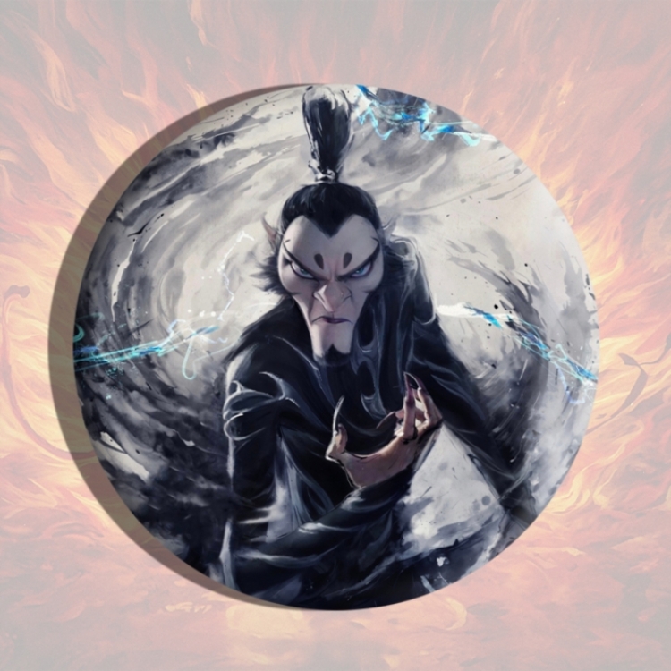 Nezha Anime tinplate brooch badge price for 5 pcs