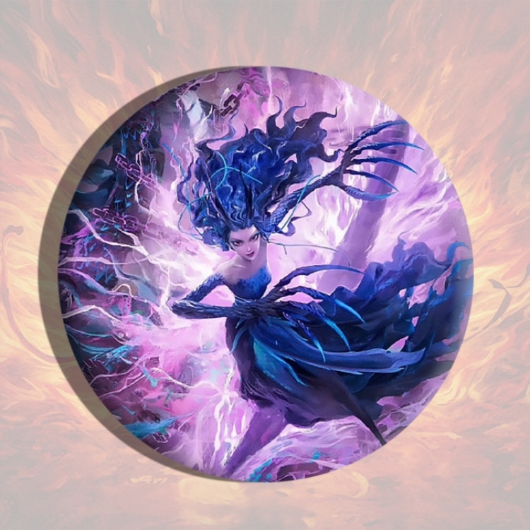 Nezha Anime tinplate brooch badge price for 5 pcs