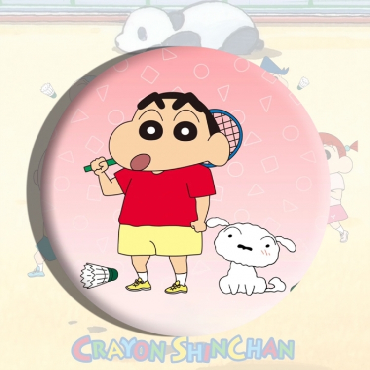 CrayonShin Anime tinplate brooch badge price for 5 pcs