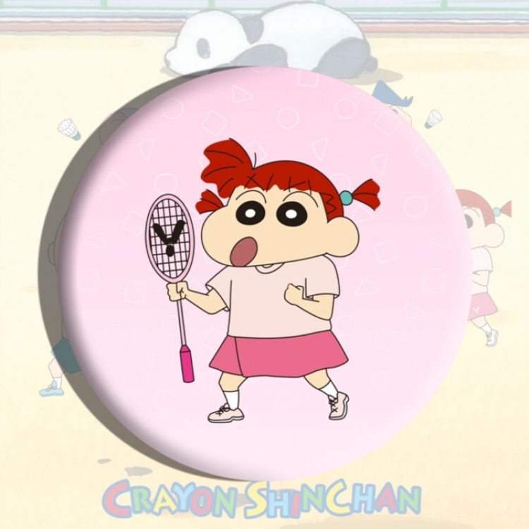 CrayonShin Anime tinplate brooch badge price for 5 pcs