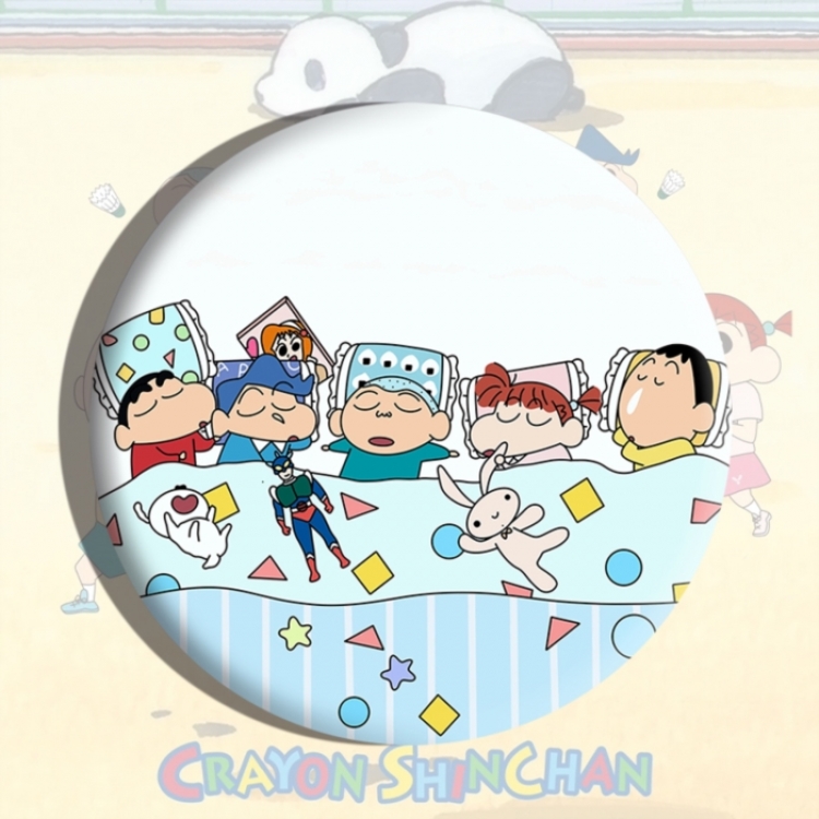 CrayonShin Anime tinplate brooch badge price for 5 pcs