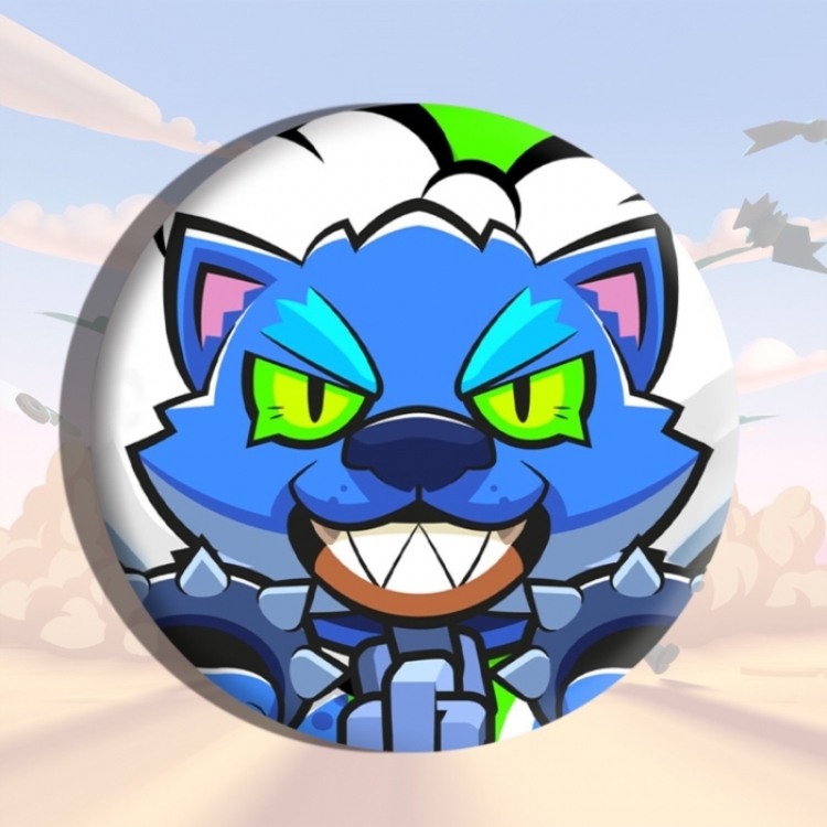 Brawl Stars Anime tinplate brooch badge price for 5 pcs