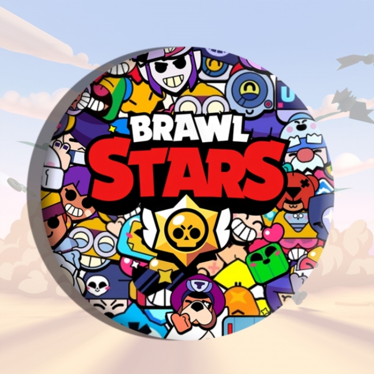 Brawl Stars Anime tinplate brooch badge price for 5 pcs