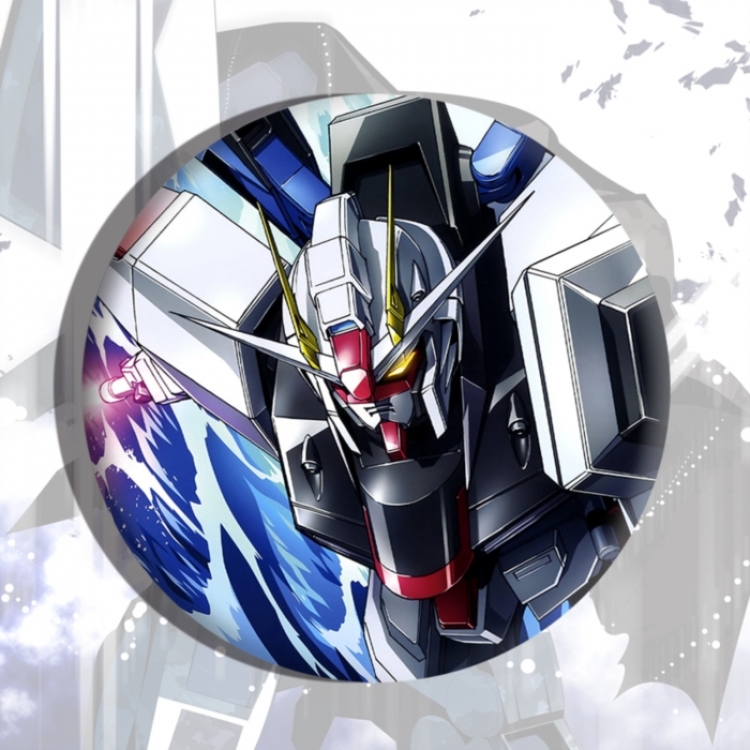 Gundam Anime tinplate brooch badge price for 5 pcs