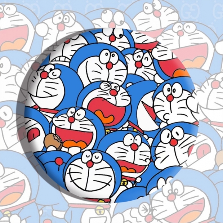 Doraemon Anime tinplate brooch badge price for 5 pcs