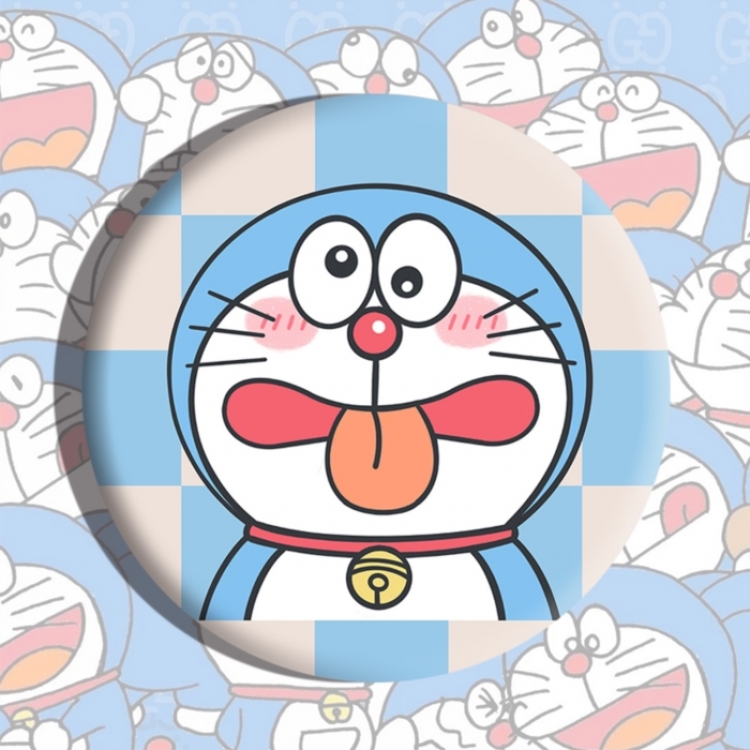 Doraemon Anime tinplate brooch badge price for 5 pcs