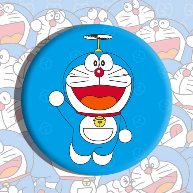 Doraemon Anime tinplate brooch badge price for 5 pcs