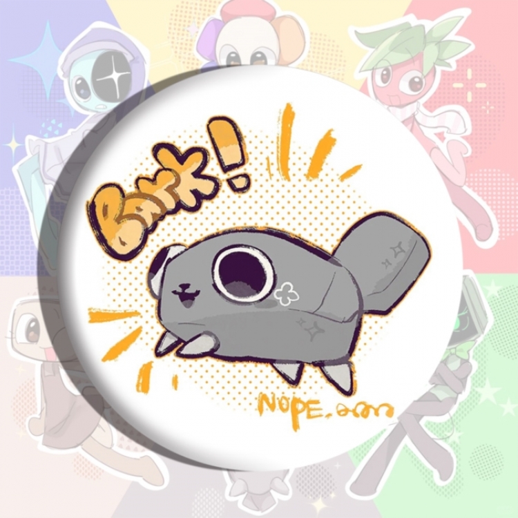 Dandy's World Anime tinplate brooch badge price for 5 pcs