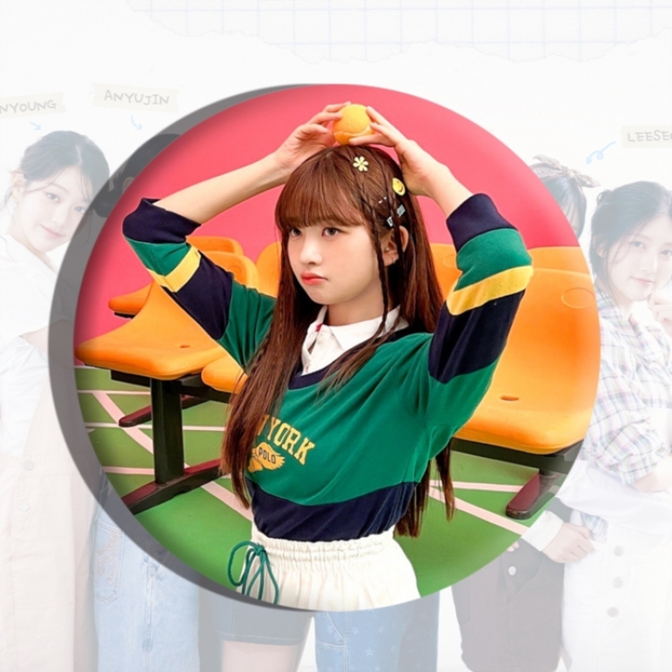 IVE Anime tinplate brooch badge price for 5 pcs