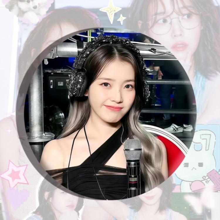 IU Anime tinplate brooch badge price for 5 pcs