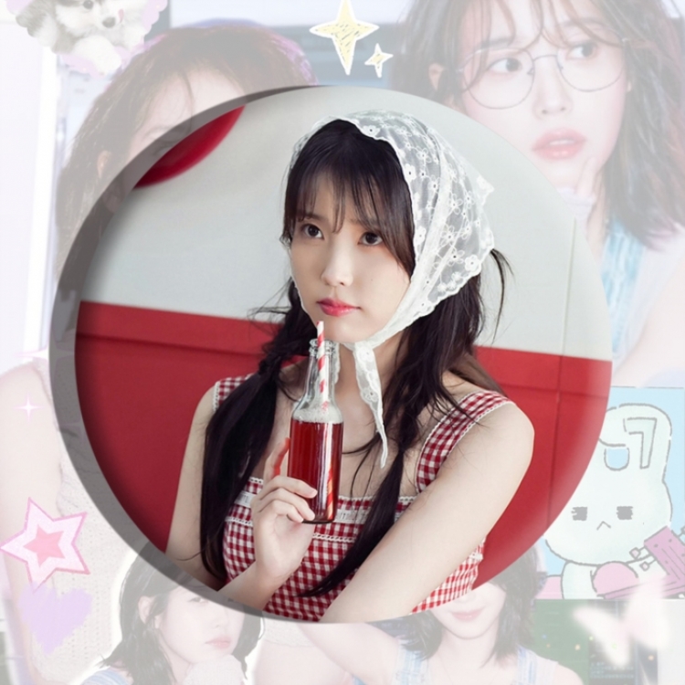 IU Anime tinplate brooch badge price for 5 pcs