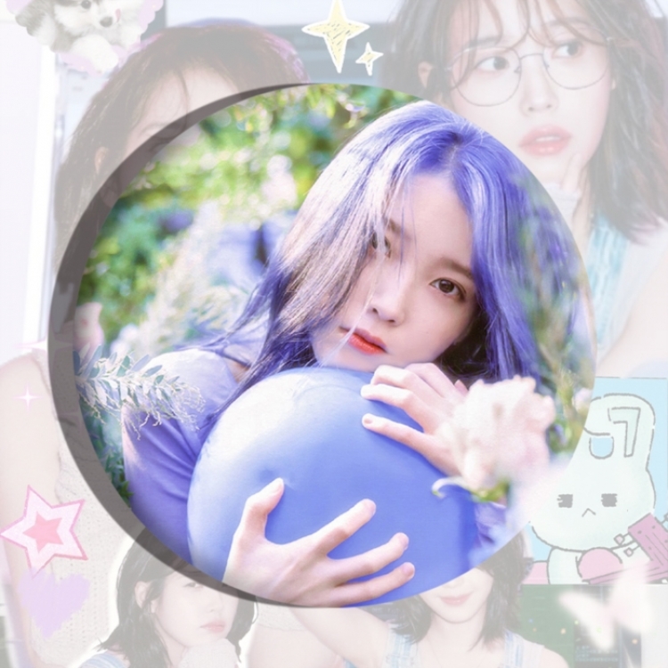 IU Anime tinplate brooch badge price for 5 pcs