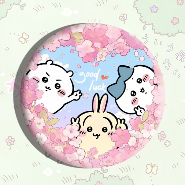 Chiikawa Anime tinplate brooch badge price for 5 pcs