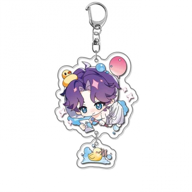 Love and Deepspace Anime acrylic Pendant Key Chain  price for 5 pcs 18225