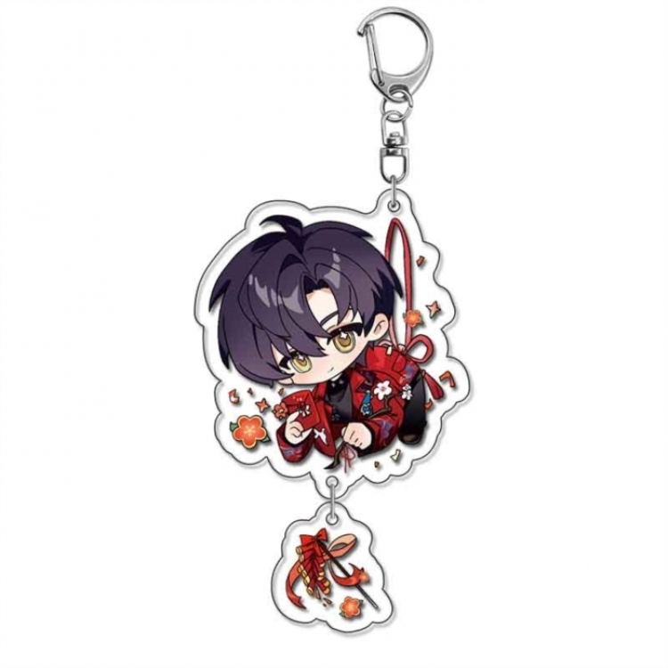 Love and Deepspace Anime acrylic Pendant Key Chain  price for 5 pcs 18221