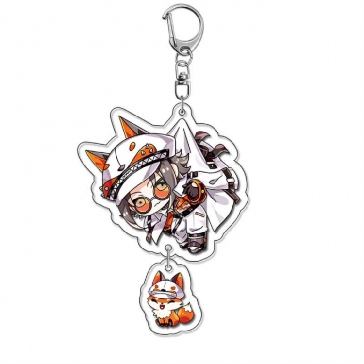 Virtual anchor Anime acrylic Pendant Key Chain  price for 5 pcs 18231