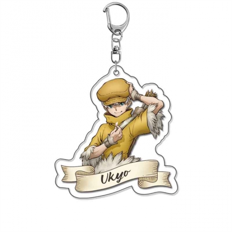 Dr.STONE Anime Acrylic Keychain Charm price for 5 pcs 18242