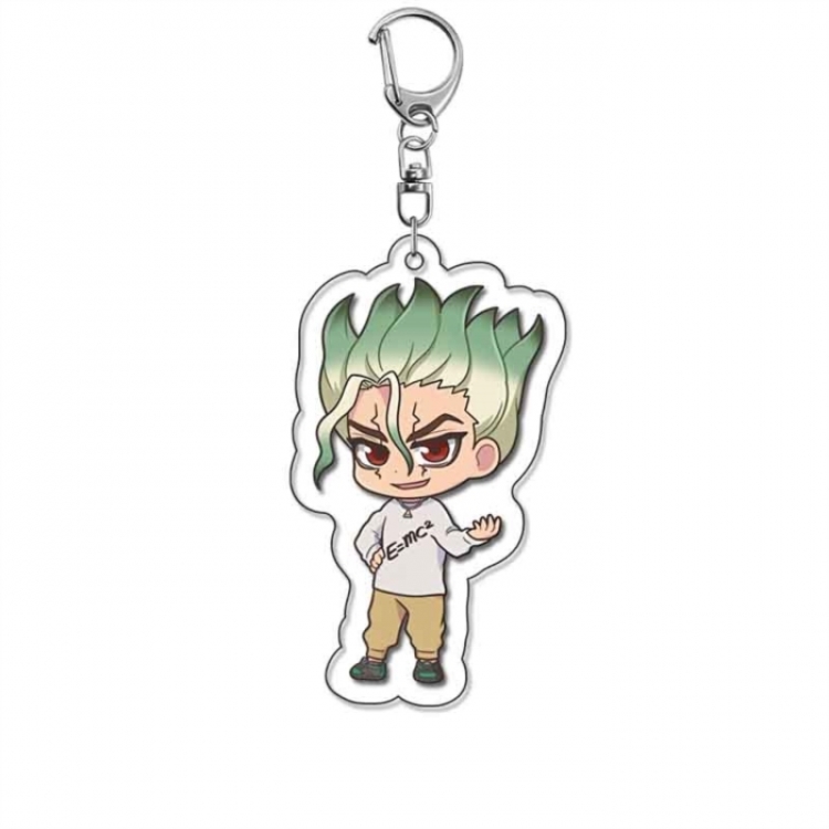 Dr.STONE Anime Acrylic Keychain Charm price for 5 pcs 18233