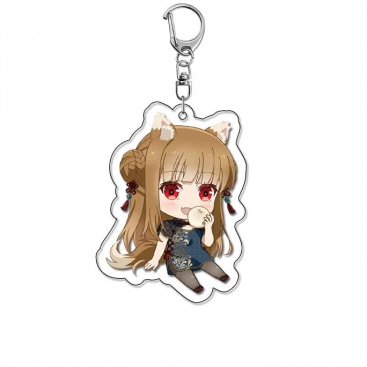 Ōkami to kōshinryō Anime Acrylic Keychain Charm price for 5 pcs 18270
