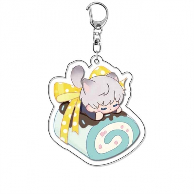 Love and Deepspace Anime Acrylic Keychain Charm price for 5 pcs 18291