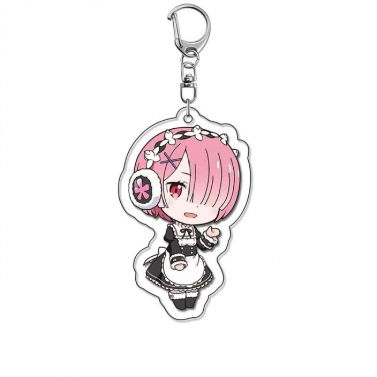 Re:Zero kara Hajimeru Isekai Seikatsu Anime Acrylic Keychain Charm price for 5 pcs