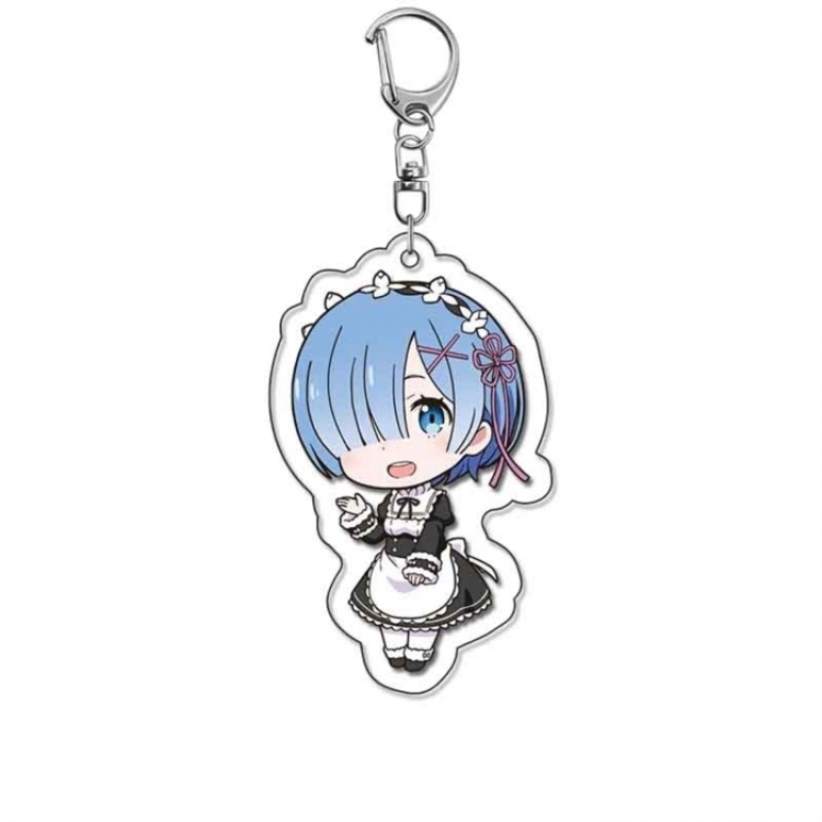 Re:Zero kara Hajimeru Isekai Seikatsu Anime Acrylic Keychain Charm price for 5 pcs