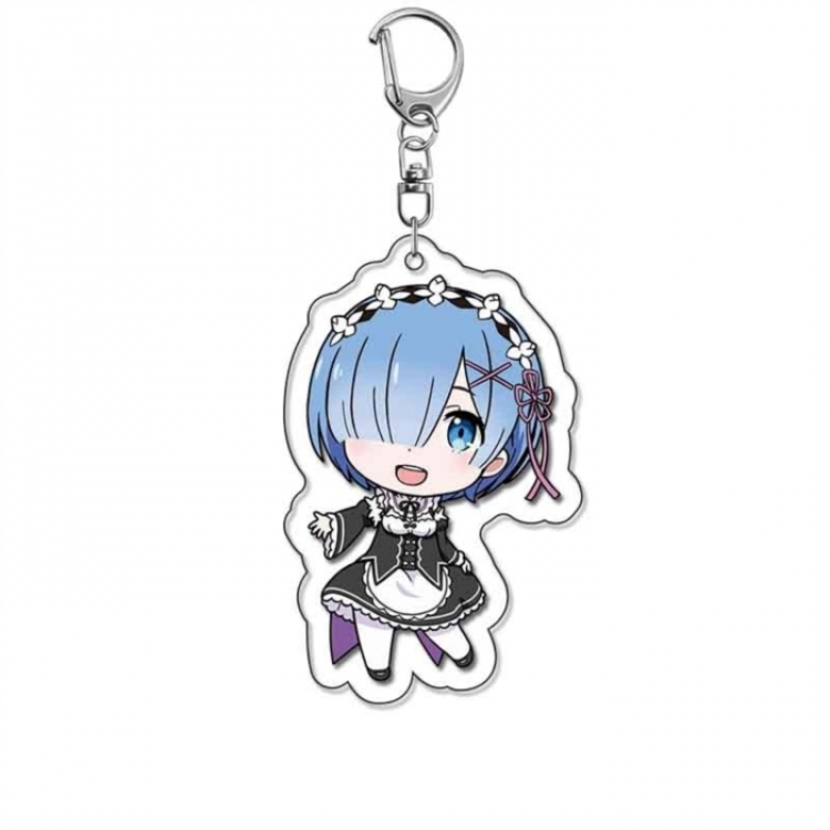 Re:Zero kara Hajimeru Isekai Seikatsu Anime Acrylic Keychain Charm price for 5 pcs